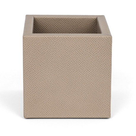   Leather Square Pencil Cup | Oroa.com