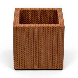   Leather Square Pencil Cup | Oroa.com