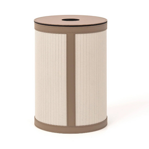   Leather Upholstered Paper Bin | Oroa.com