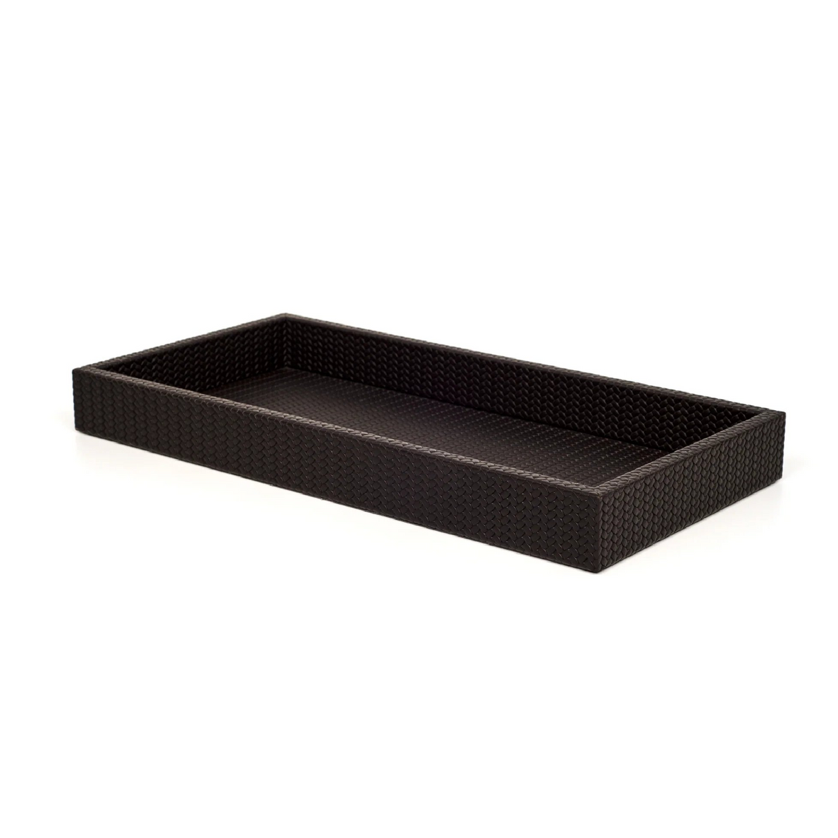   Leather Covered Serving Tray | Oroa.com