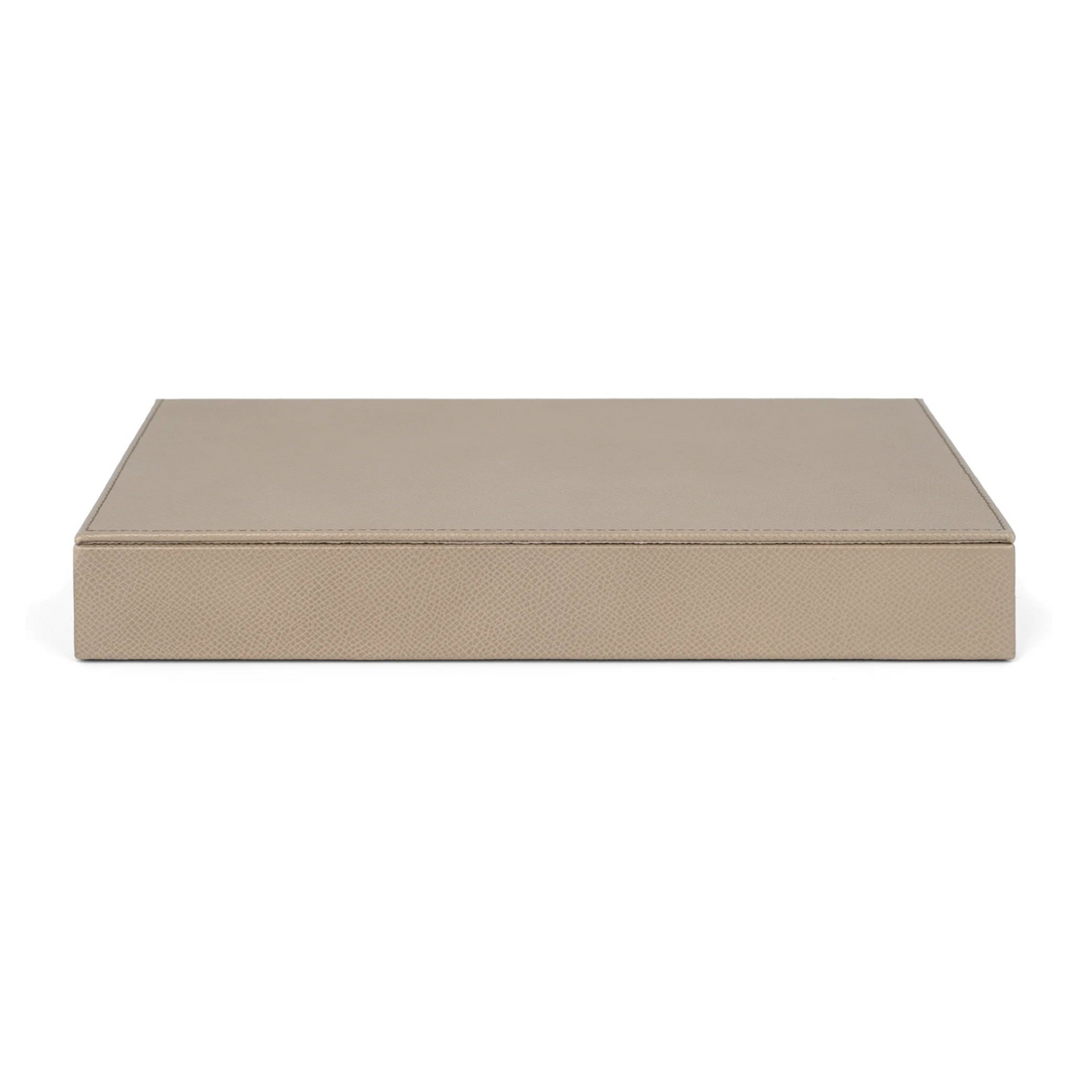  Calf Leather Lidded Box L | Oroa.com