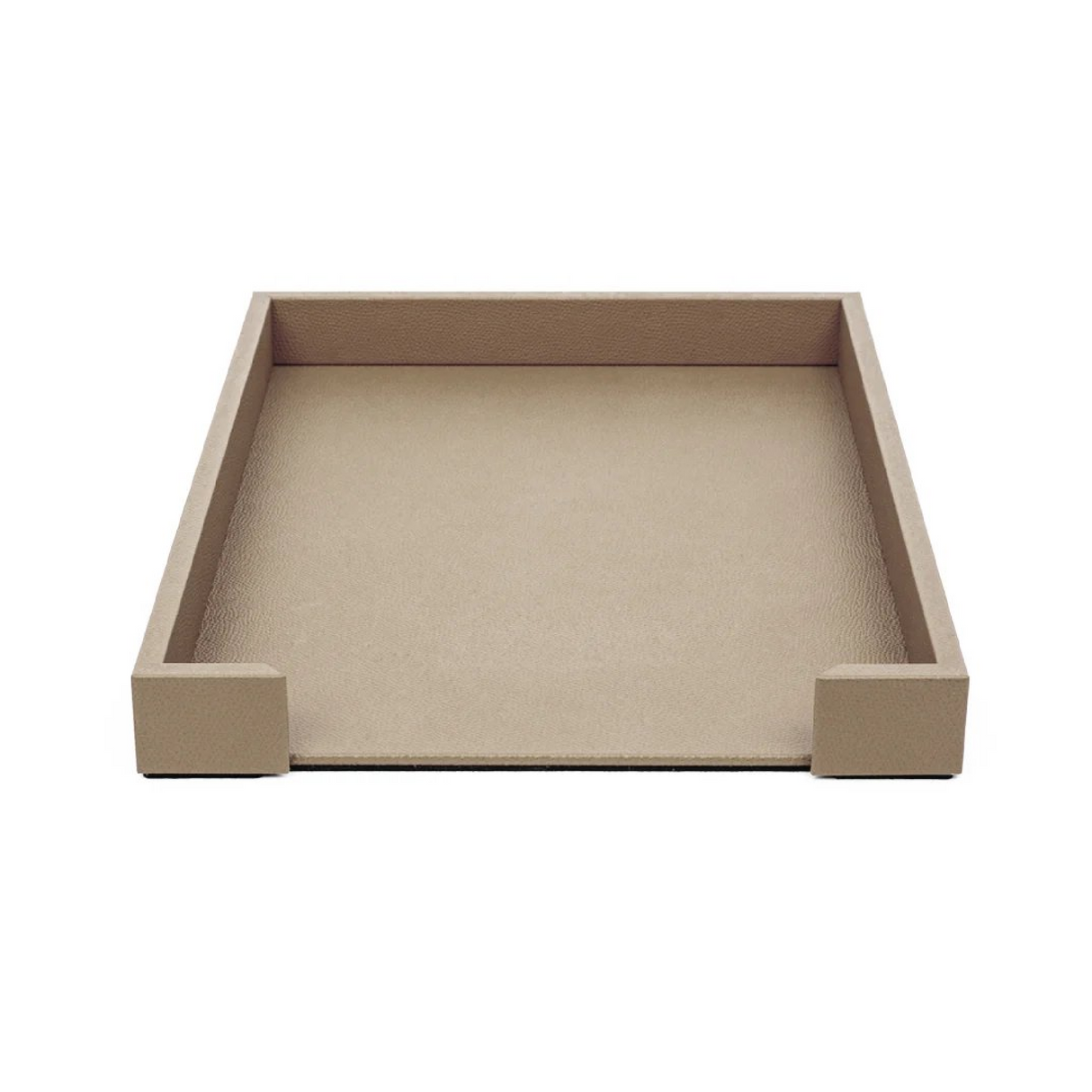   Open-Ended Leather Letter Tray | Oroa.com