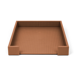   Open-Ended Leather Letter Tray | Oroa.com