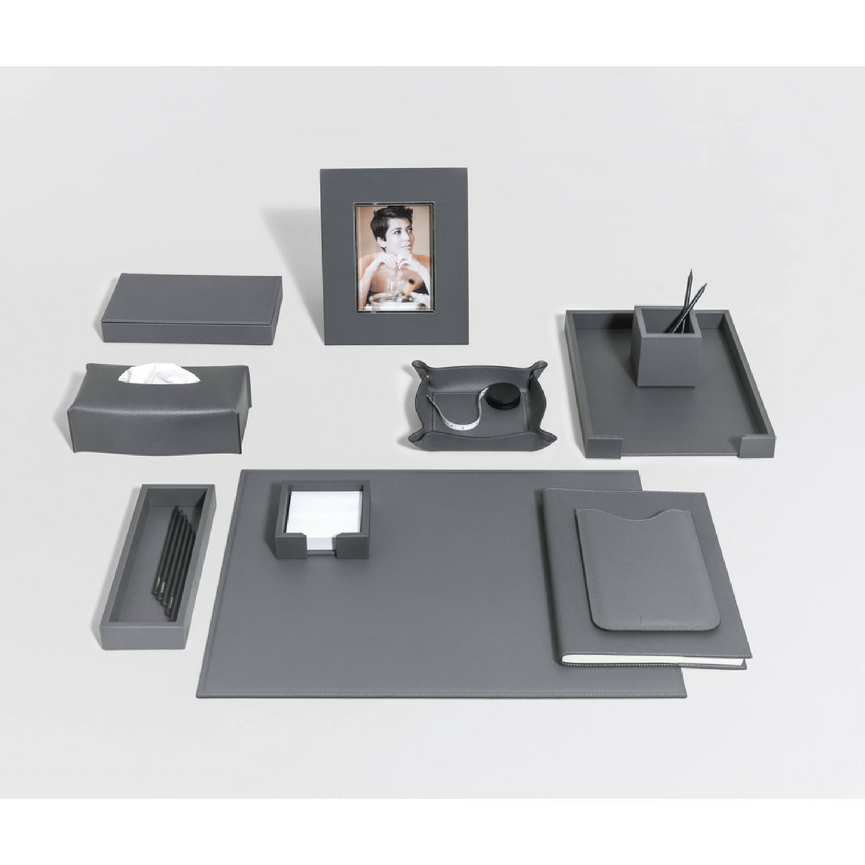   Rectangular Leather Paper Holder | Oroa.com