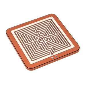   Leather Finished Square Labyrinth | Oroa.com