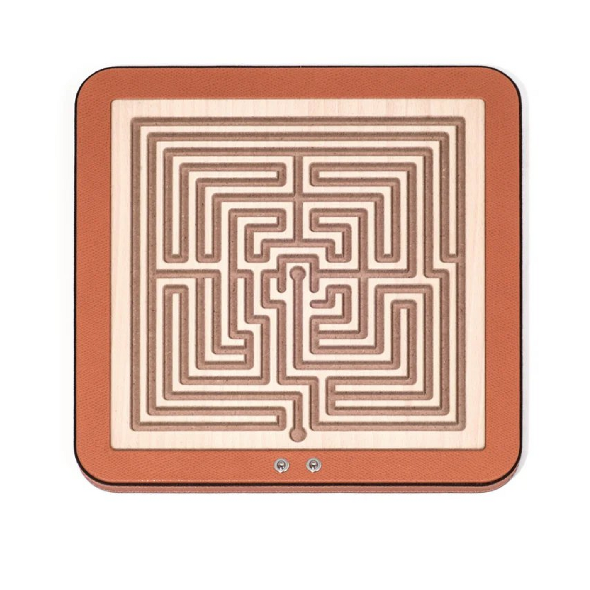   Leather Finished Square Labyrinth | Oroa.com