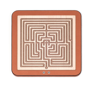   Leather Finished Square Labyrinth | Oroa.com