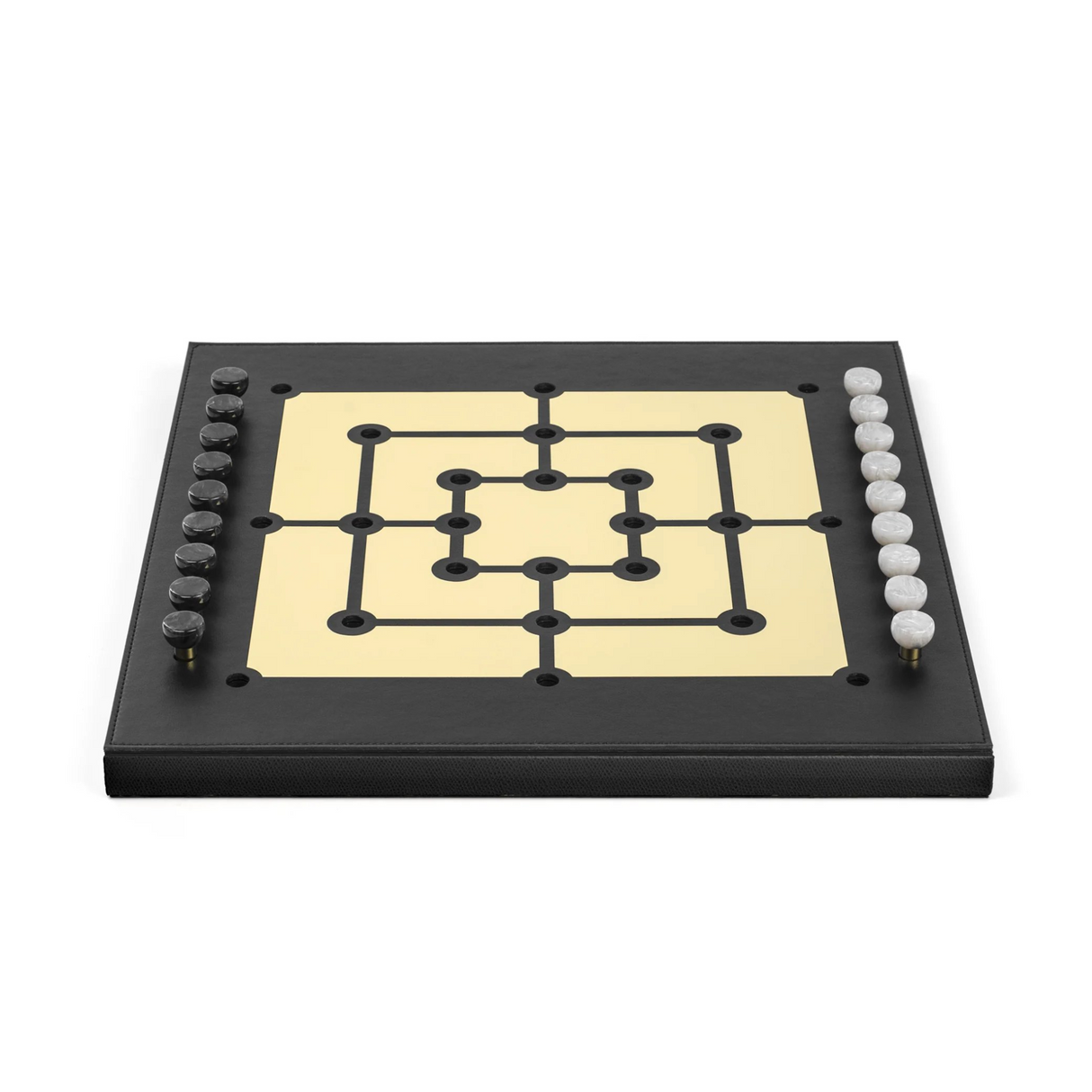   Leather Strategy Game Set | Oroa.com