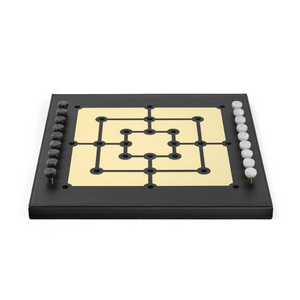   Leather Strategy Game Set | Oroa.com