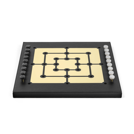   Leather Strategy Game Set | Oroa.com