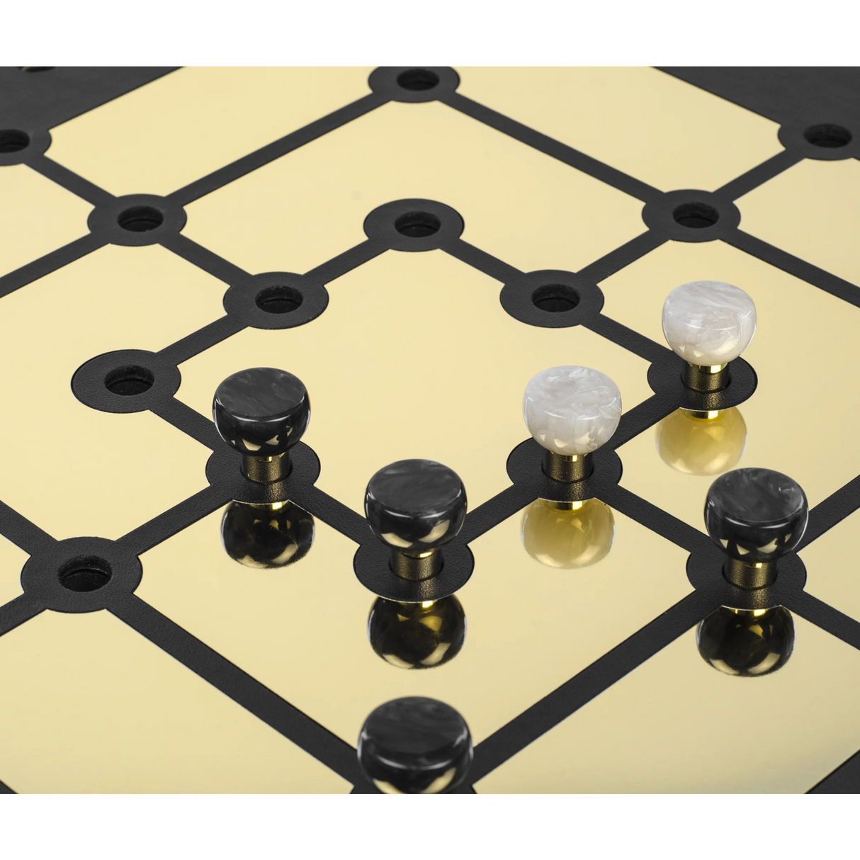   Leather Strategy Game Set | Oroa.com