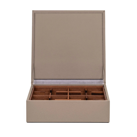   Calf Leather Coffee Pods Box | Oroa.com