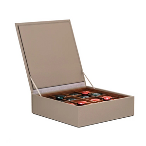   Leather Coffee Pods Box | Oroa.com