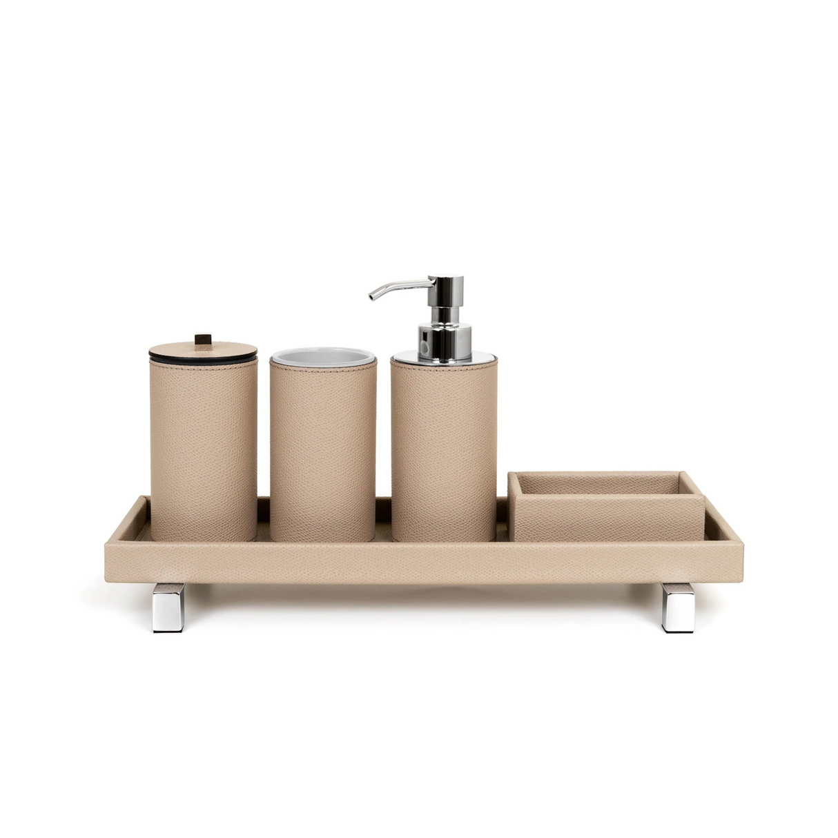   Waterproof Leather Cotton Pad Holder | Oroa.com