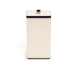   Leather Square Cotton Pad Holder | Oroa.com