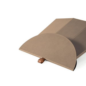   Hexagonal Leather Folding Table | Oroa.com