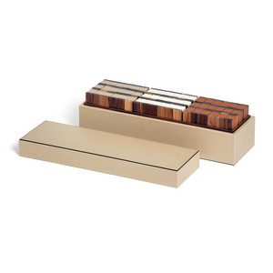   Italian Leather Covered Game Board | Oroa.com