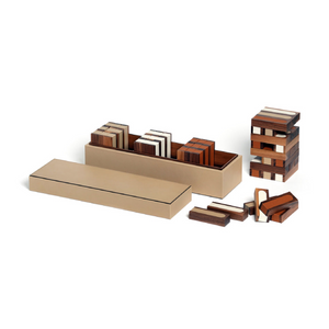   Italian Leather Covered Game Board | Oroa.com