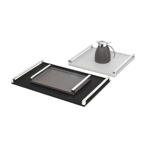   Wooden Tray with Metal Handles | Oroa.com