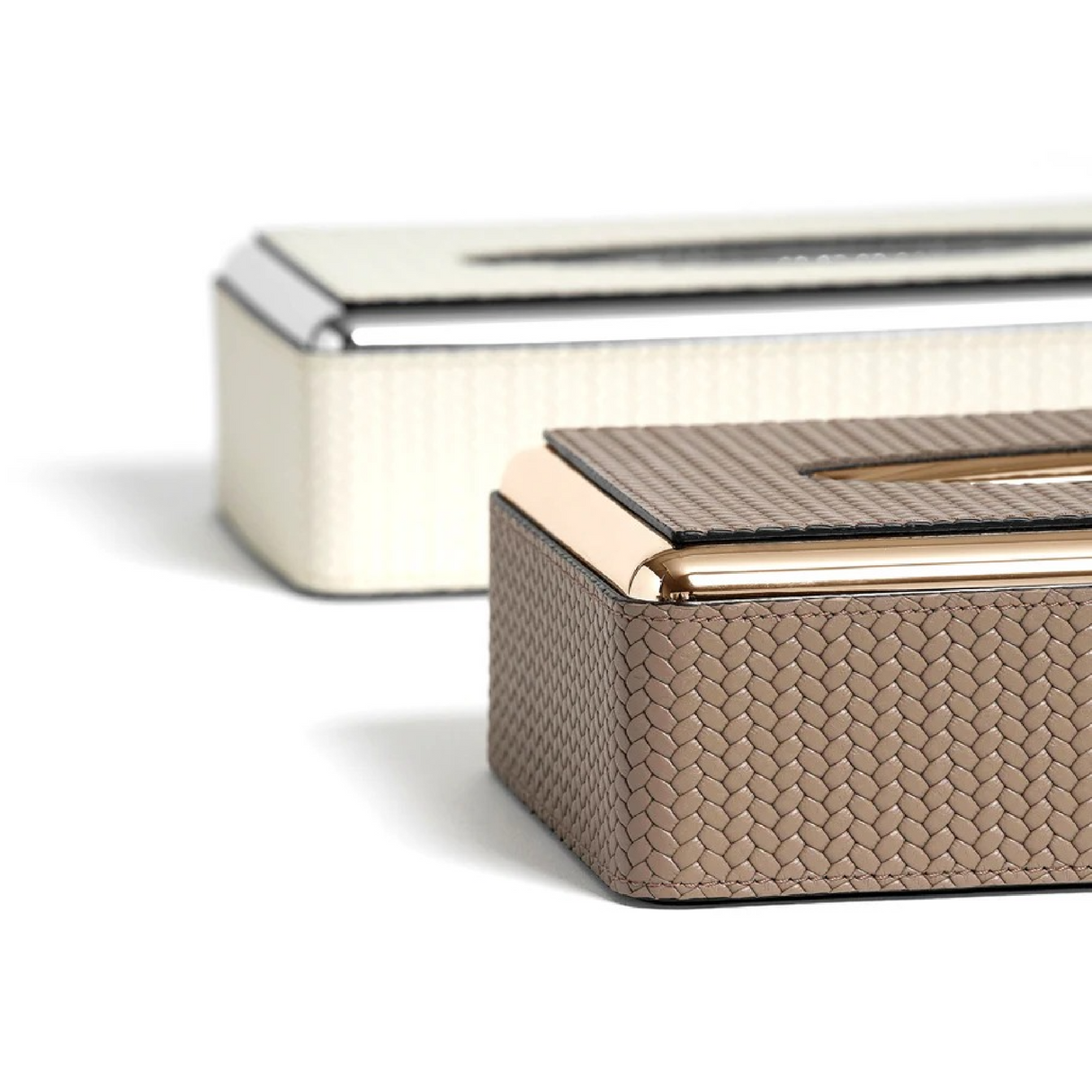   Rectangular Leather Tissue Box | Oroa.com