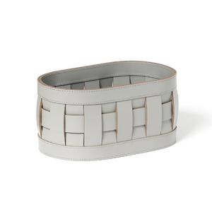  Braided Leather Washcloth Holder | Oroa.com