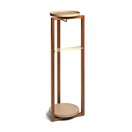   Leather Trays Valet Stand | Oroa.com