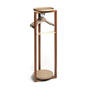   Leather Trays Valet Stand | Oroa.com
