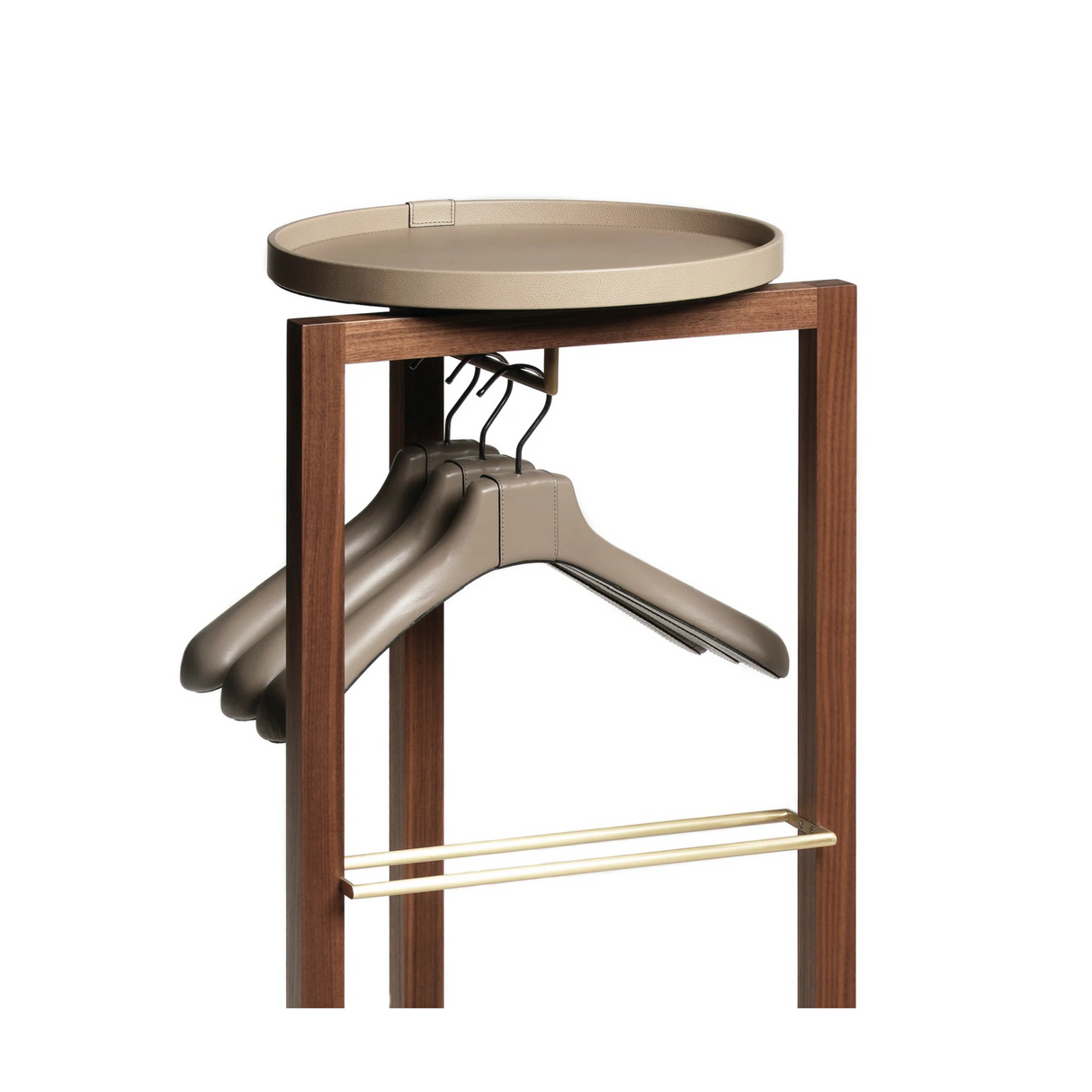   Leather Trays Valet Stand | Oroa.com