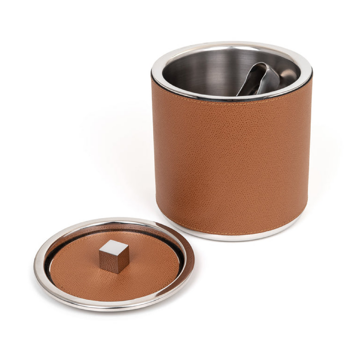  Leather Wrapped Ice Bucket | Oroa.com