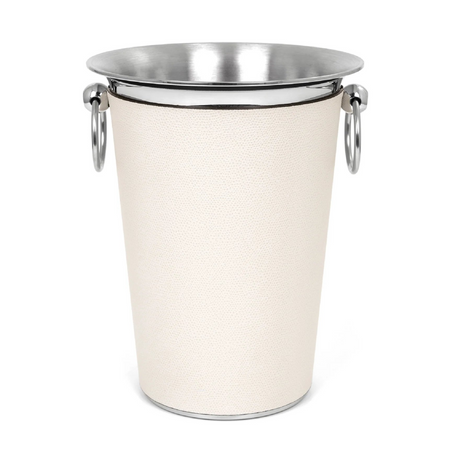   Leather Sleeve Steel Champagne Bucket | Oroa.com