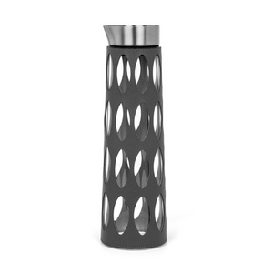   Leather Covered Glass Carafe | Oroa.com