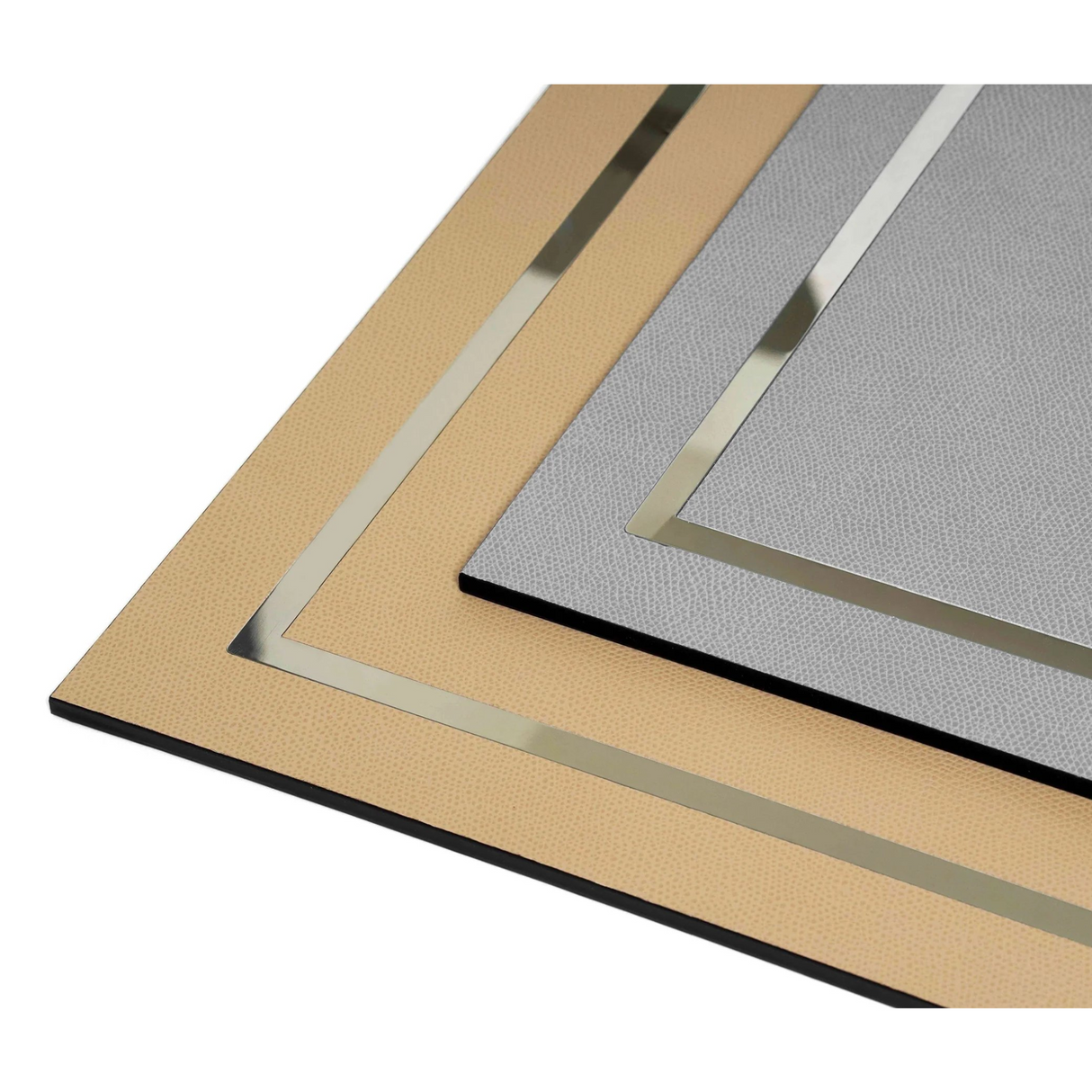   Framed Leather Placemat | Oroa.com
