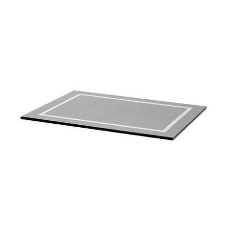   Framed Leather Placemat | Oroa.com