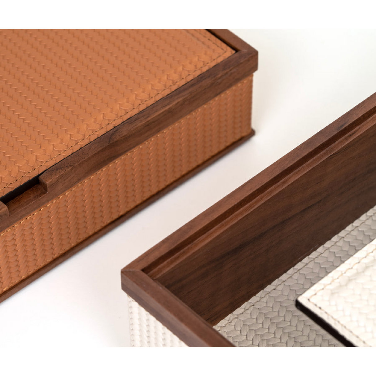   Walnut Wood Rectangular Box | Oroa.com