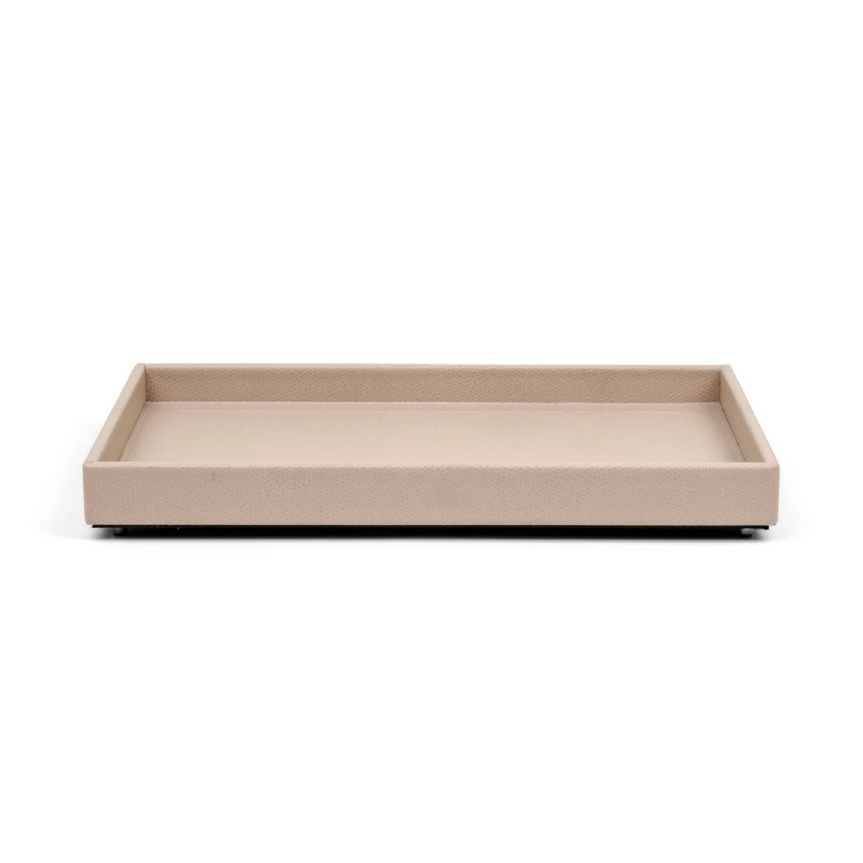   Metal Feet Leather Tray | Oroa.com