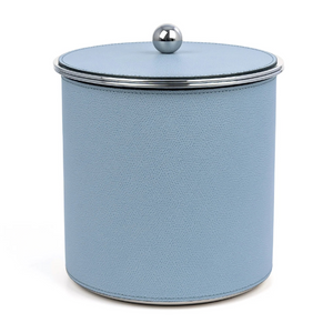   Cylindrical Leather Covered Ice Bucket | Oroa.com