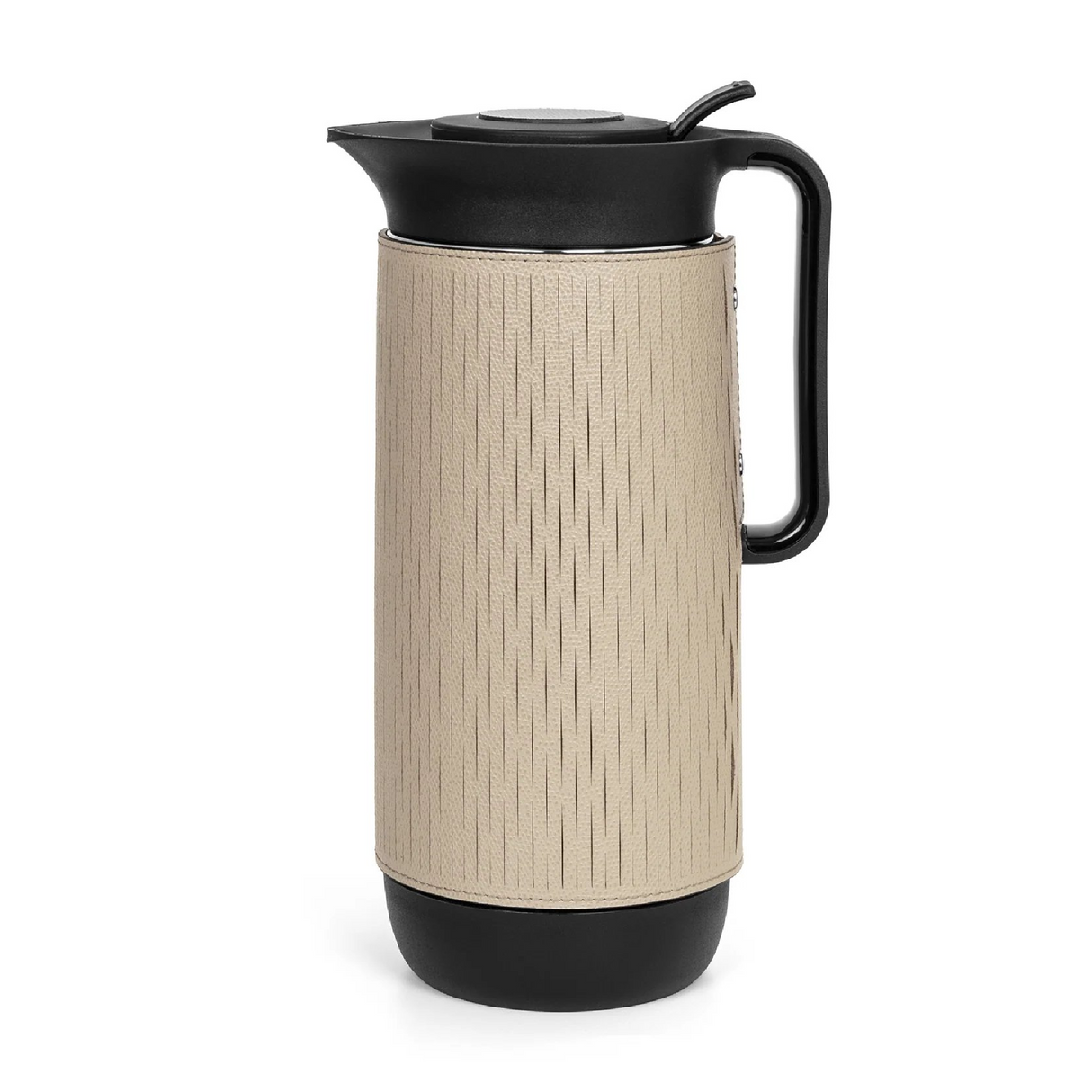   Grained Leather Covered Thermal Carafe | Oroa.com