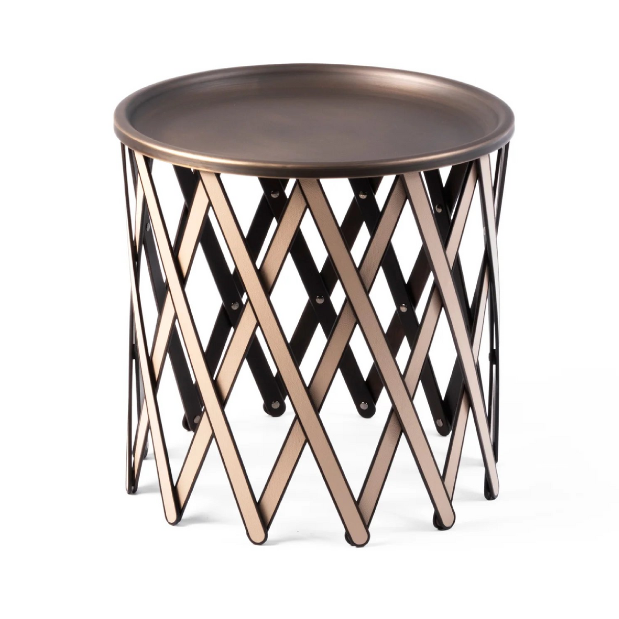  Bronzed Plate Folding Table | Oroa.com