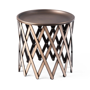   Bronzed Plate Folding Table | Oroa.com