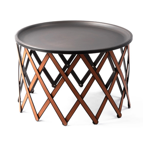   Bronzed Plate Folding Table | Oroa.com