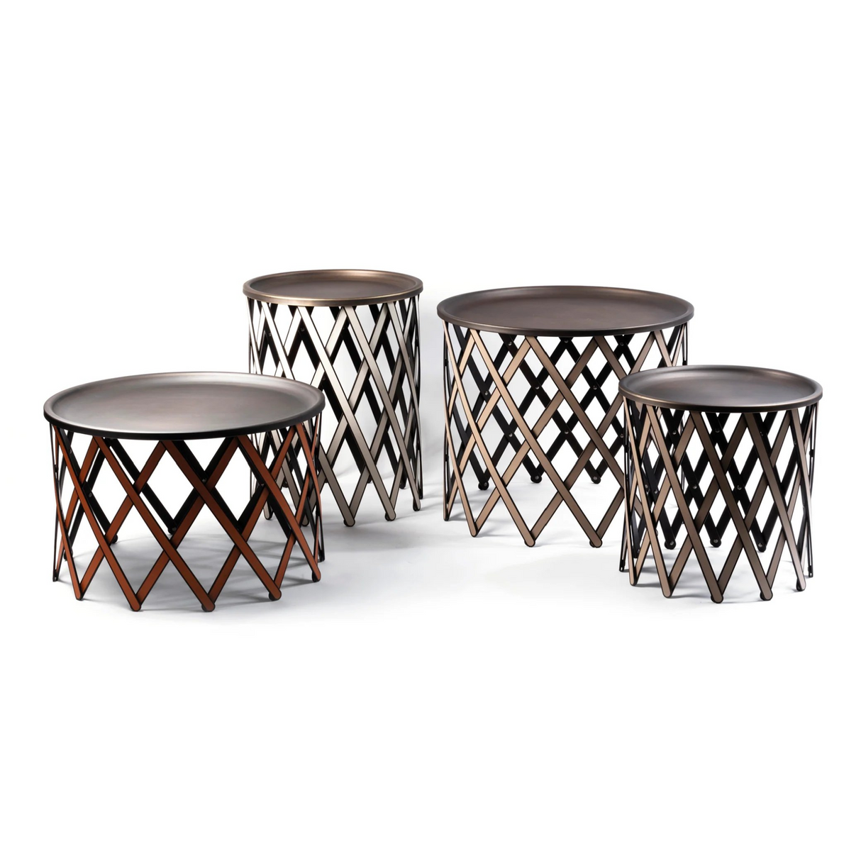   Bronzed Plate Folding Table | Oroa.com