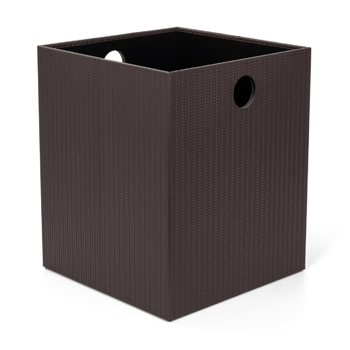   Genuine Leather Square Paper Bin L | Oroa.com