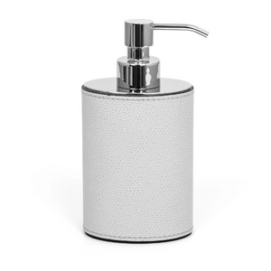   Oval Leather Covered Soap Dispenser | Oroa.com