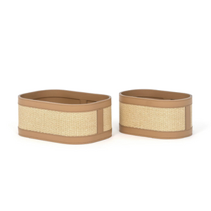   Woven Straw Washcloth Holder | Oroa.com