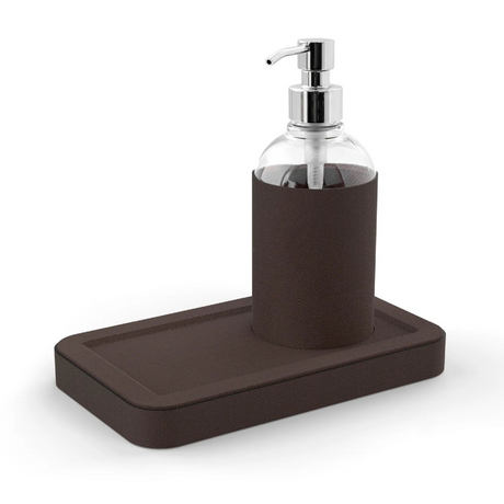  Leather Manual Dispenser Tray S | Oroa.com
