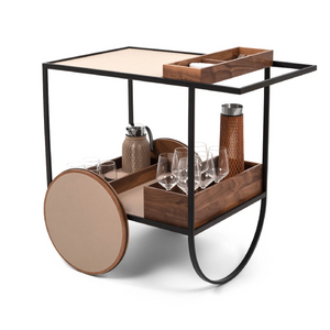   Wooden Serving Trolley | Oroa.com