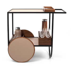   Wooden Serving Trolley | Oroa.com