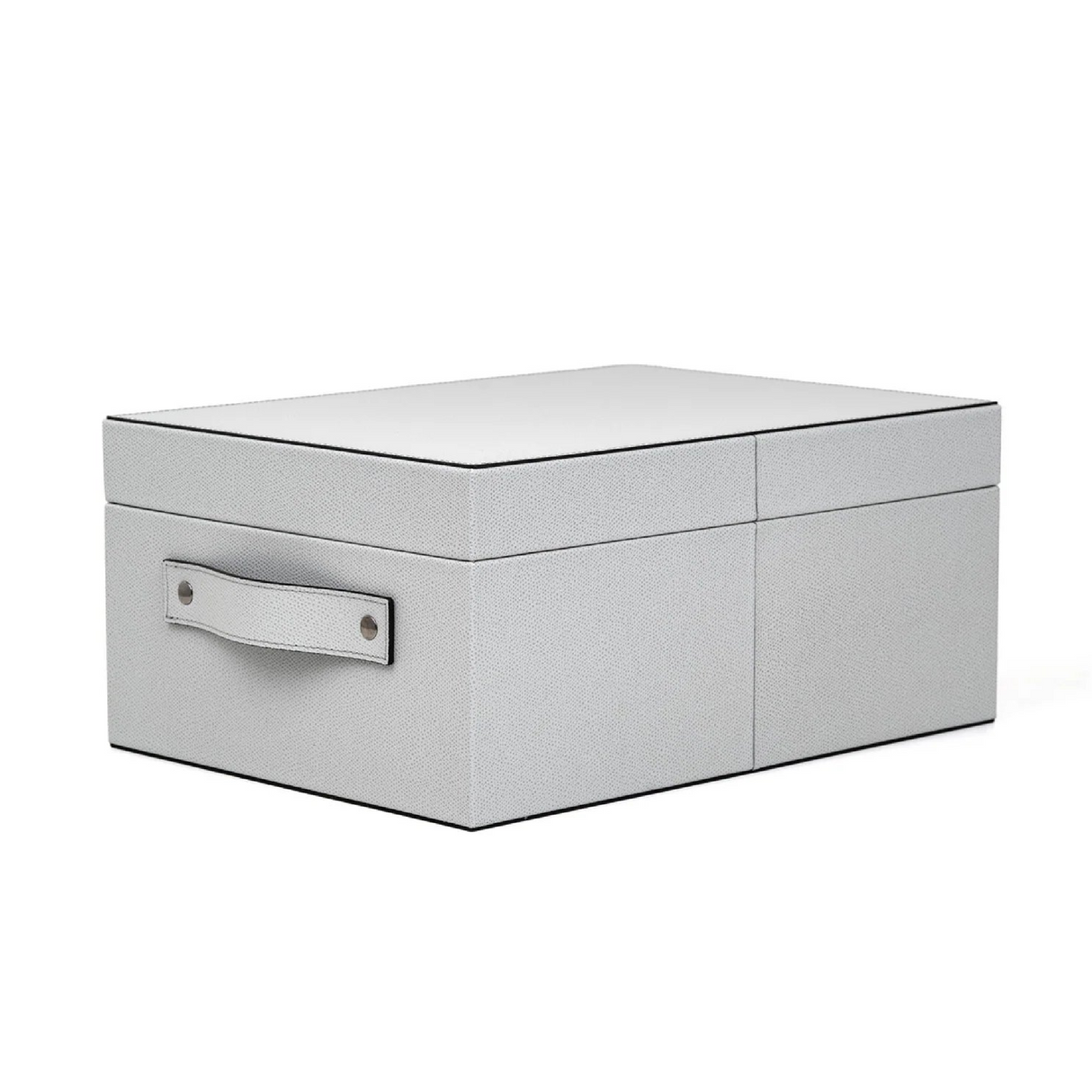   Calfskin Leather Closet Box | Oroa.com