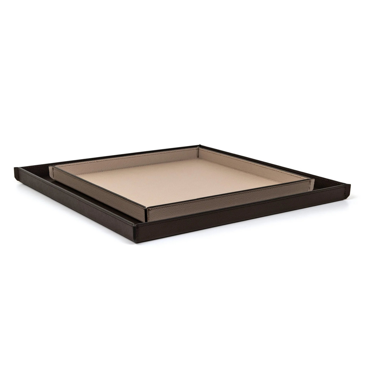   Square Leather Tray | Oroa.com