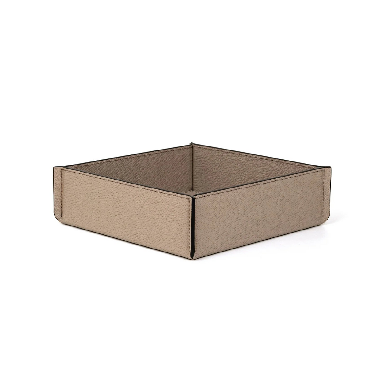   Square Leather Valet Tray | Oroa.com